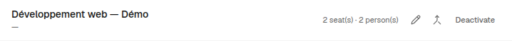 Reusable profile in the company catalogue; it creates no user account.